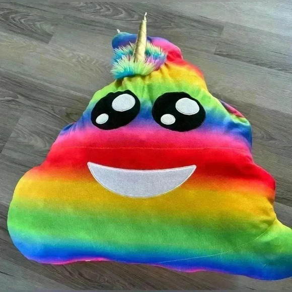 2018 Toy Factory LARGE striped unicorn, Girlhoodcorp, Y2K, Pride, LBGTQ, Cute - Picture 7 of 7